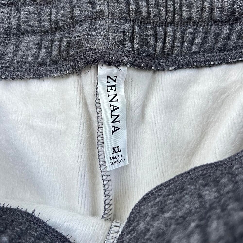 Zenana Women's Grey Sweats Ladies Joggers SweatpantsTracksuits - Picture 4 of 8
